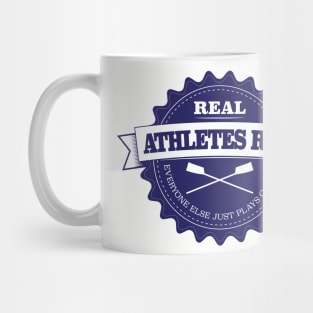 Real Athletes Row Mug